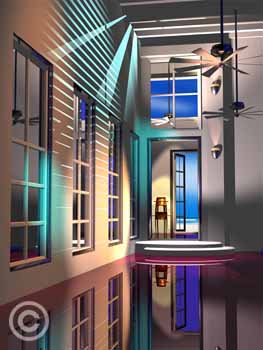 The Door is Open by Stephen Harlan at Ocean Blue Galleries