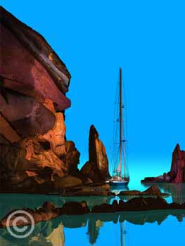 Tucked In by Stephen Harlan at Ocean Blue Galleries