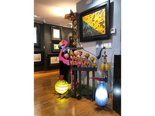 Ocean Blue Galleries Winter Park Art Gallery - Featuring Borowski Glass