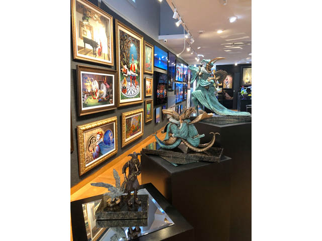 Ocean Blue Galleries Winter Park Art Gallery - Featuring Michael Cheval