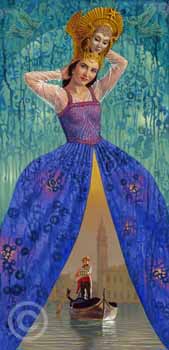 Aurora by Michael Cheval at Ocean Blue Galleries