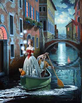 Casanova Locus 2 by Michael Cheval at Ocean Blue Galleries