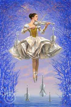 Flight of Inspiration by Michael Cheval at Ocean Blue Galleries