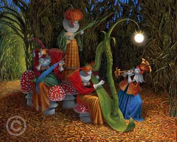 Music Of The Night by Michael Cheval at Ocean Blue Galleries