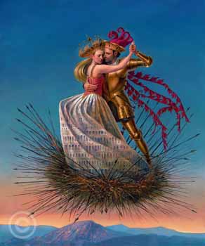 The Winner Takes It All by Michael Cheval at Ocean Blue Galleries