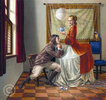 Total Crash II by Michael Cheval at Ocean Blue Galleries