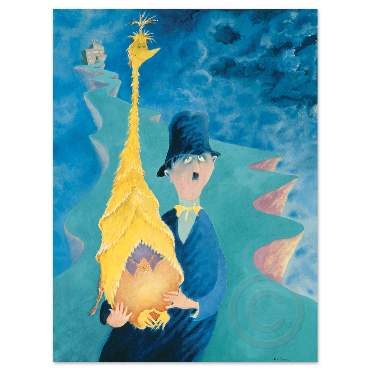 A Man Who Has Made an Unwise Purchase by Dr Seuss