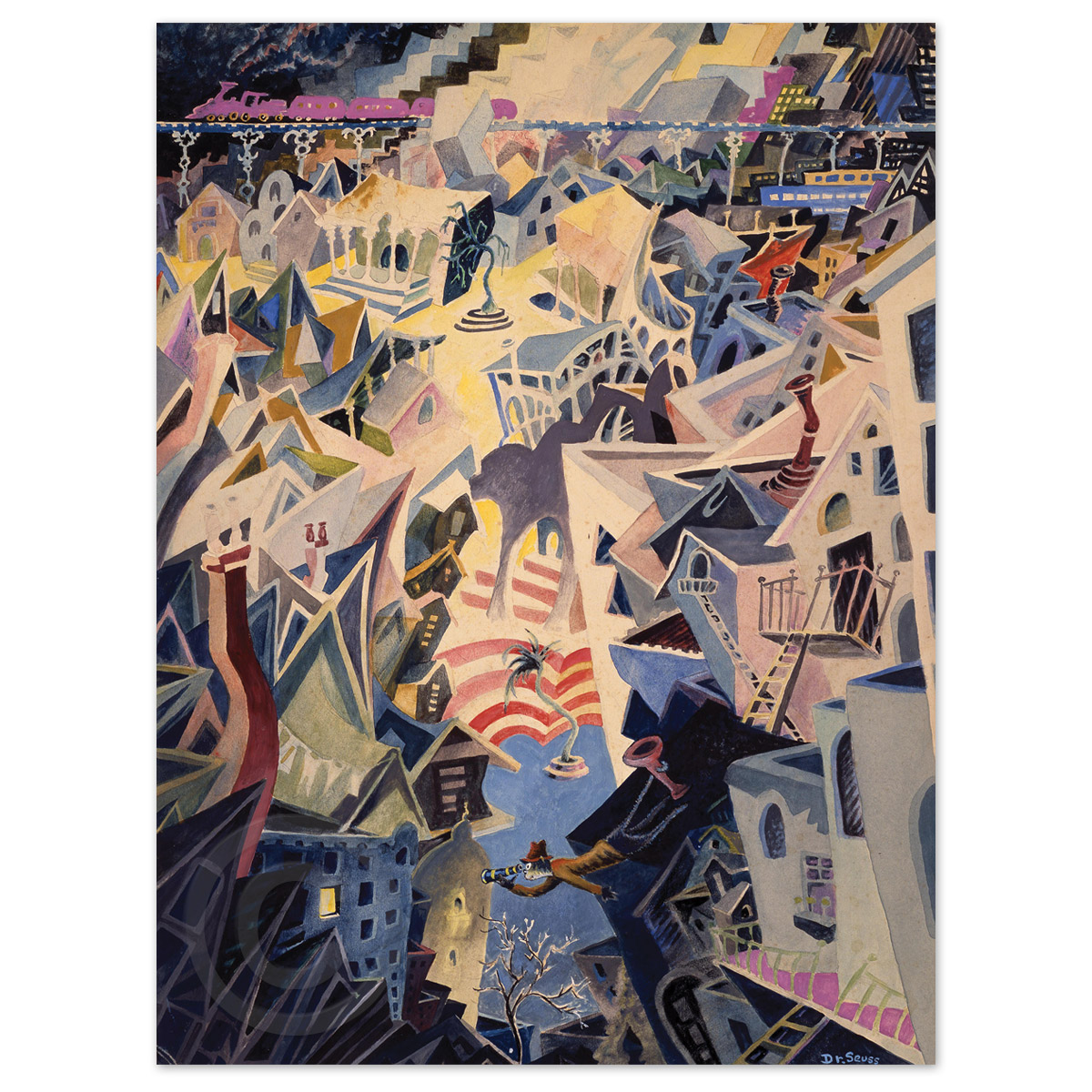 Cat Detective in the Wrong Part of Town by Dr. Seuss