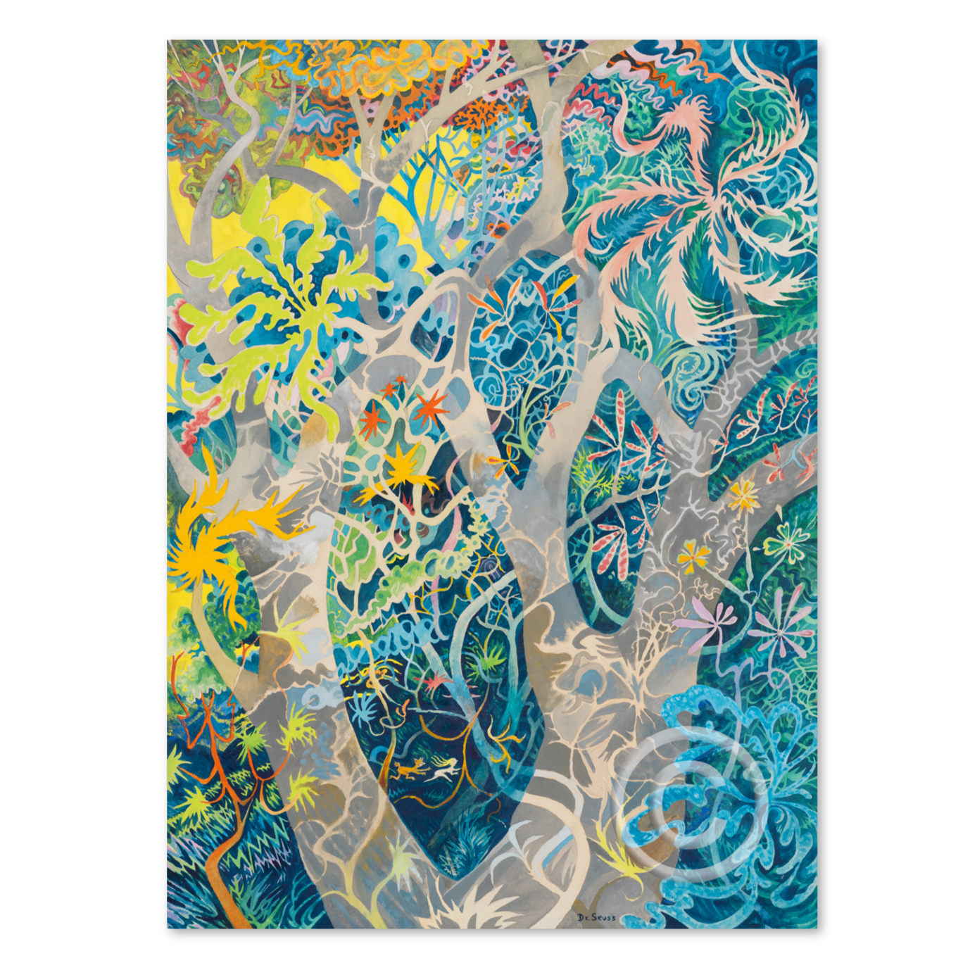 Chase in the Forest by Dr. Seuss