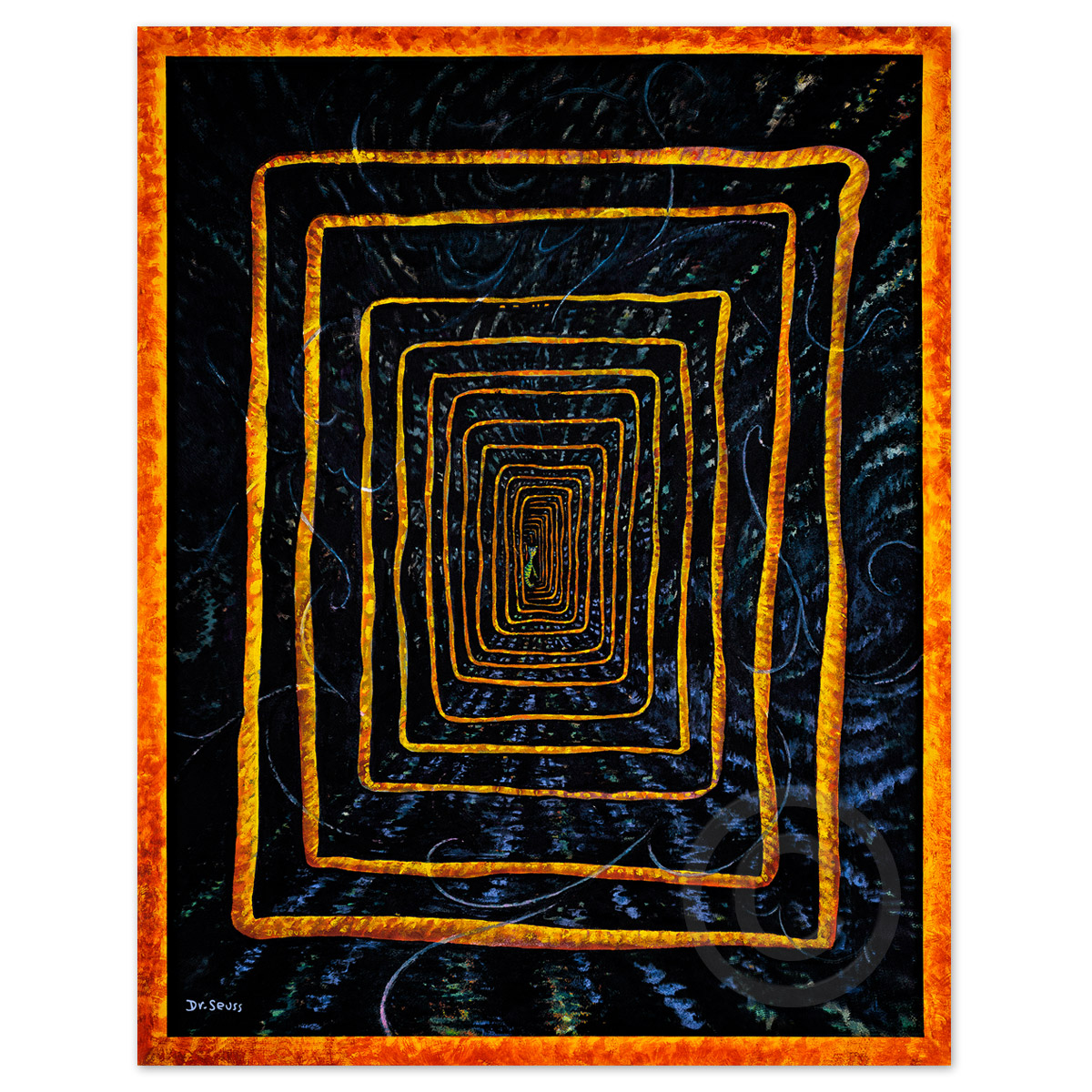 Green Cat In Uleåborg Finland Subway by Dr. Seuss