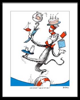 Look at Me! Look at Me Now! – Single - Dr. Seuss Illustration Art