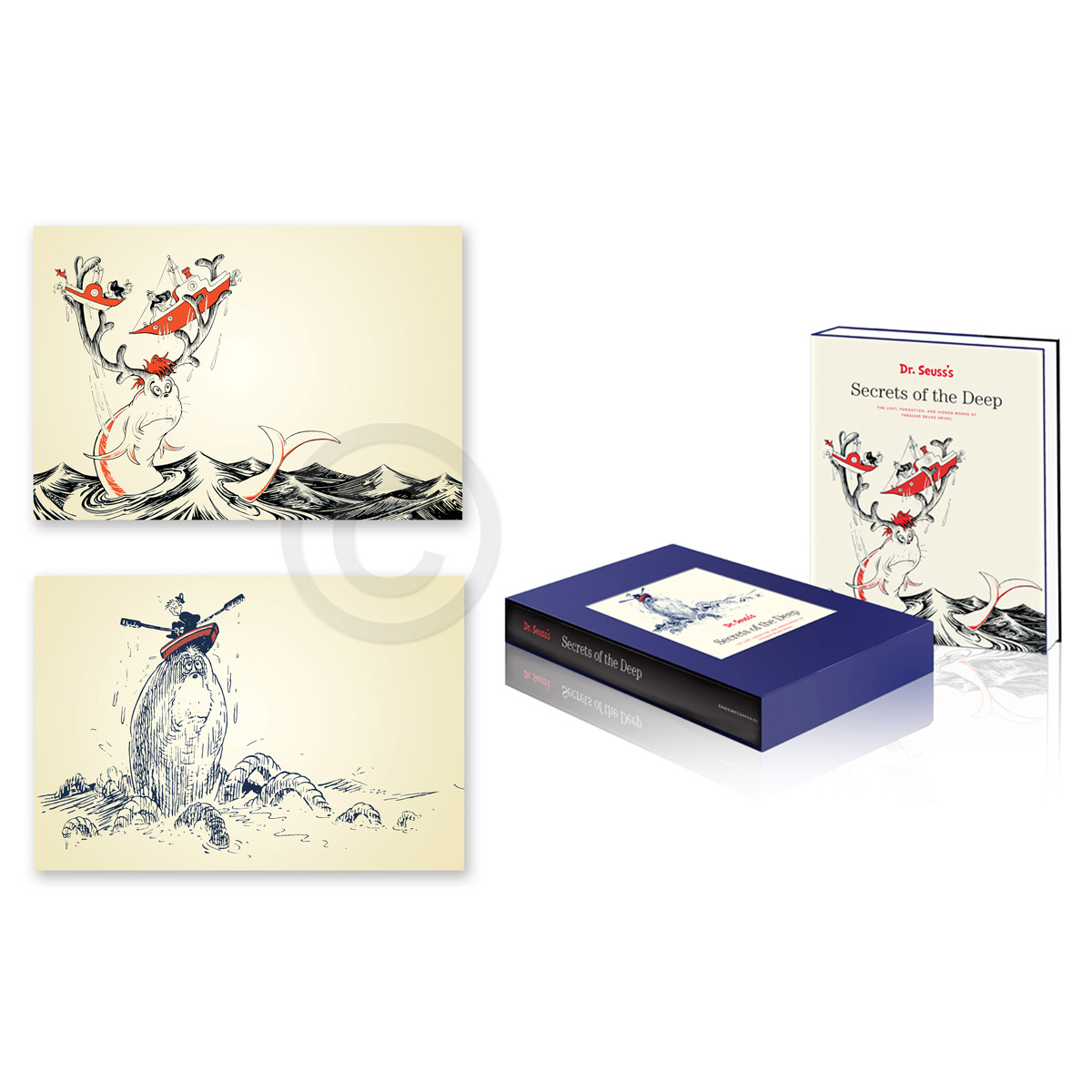 Secrets of the Deep Deluxe Book by Dr. Seuss