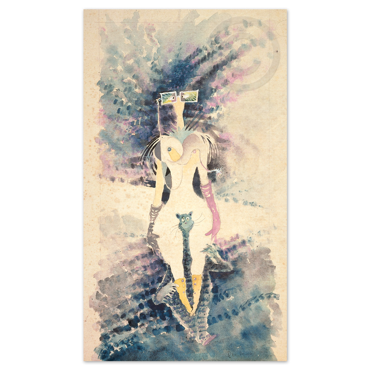 The Rather Odd Myopic Woman by Dr. Seuss