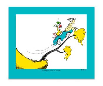 You May Like Them in a Tree! Single - Dr. Seuss Illustration Art