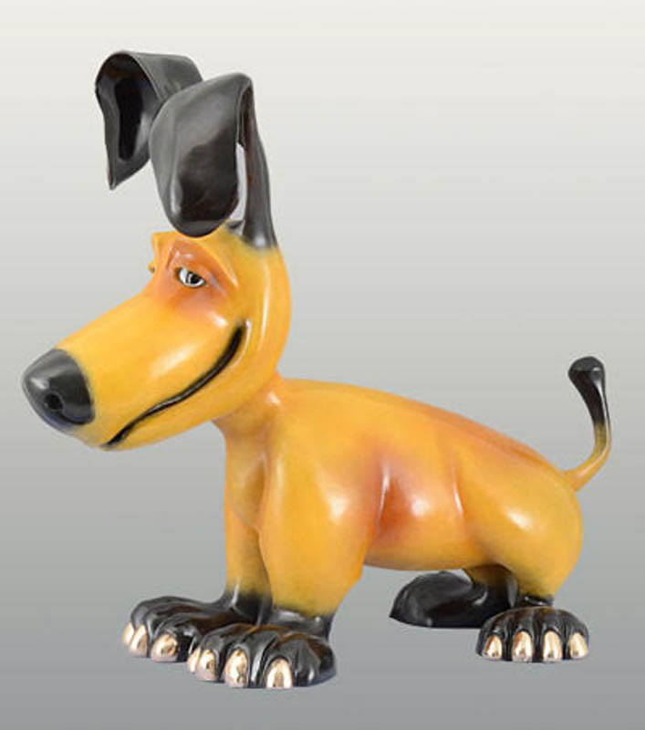 Charlie Yellow Patina by Marty Goldstein