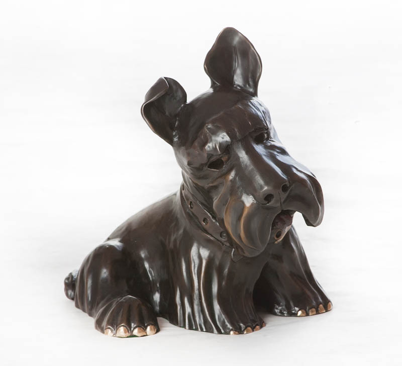 Duffy Harvey Dog Sculpture by Marty Goldstein