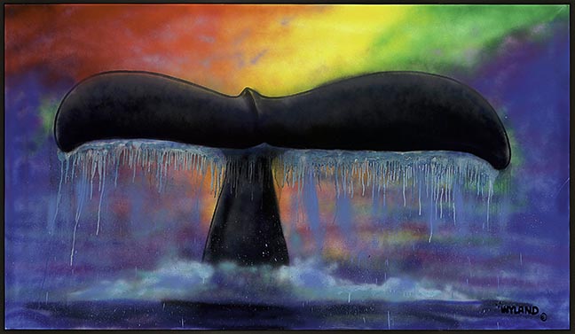 Wyland Art on Metal for Sale at Ocean Blue Galleries