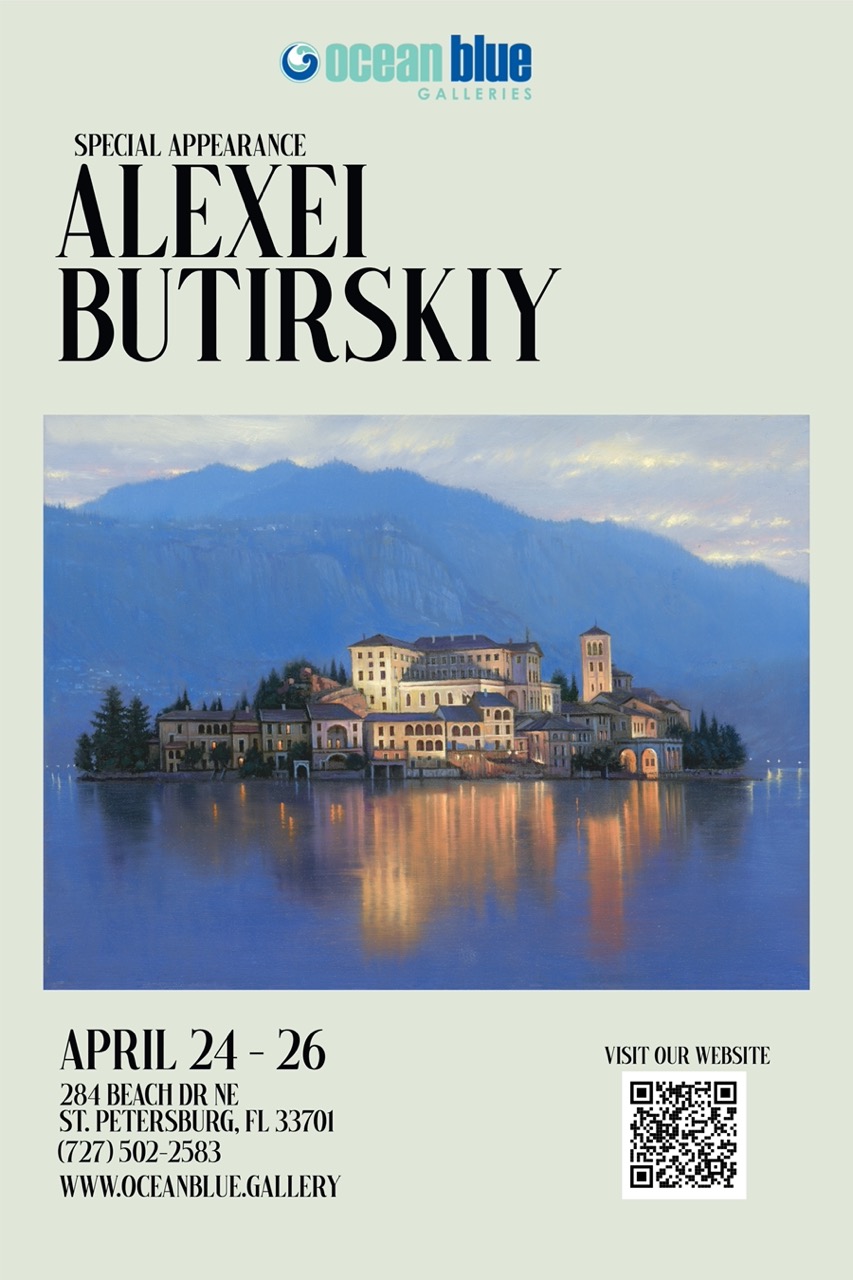 Alexei Butirskiy art show Ocean Blue Galleries St Pete