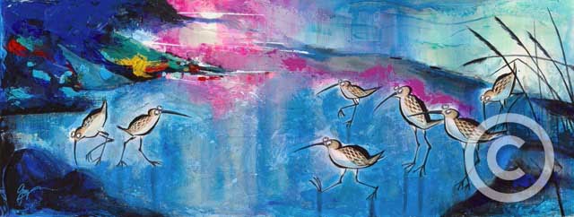 7 Pipers Piping - Sea Life Series by Guy Vasilovich at Ocean Blue Galleries