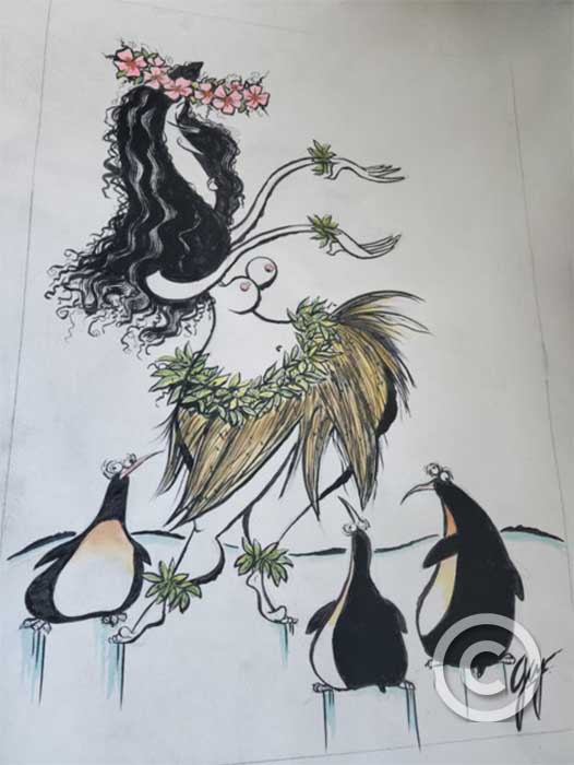 Cool Breeze - Shady Character Collection by Guy Vasilovich at Ocean Blue Galleries