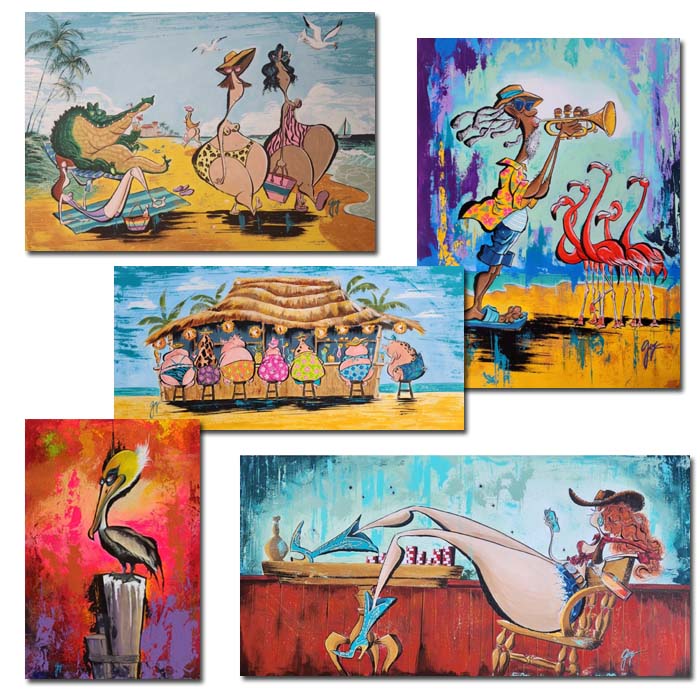 Guy Vasilovich art for sale at Ocean Blue Galleries