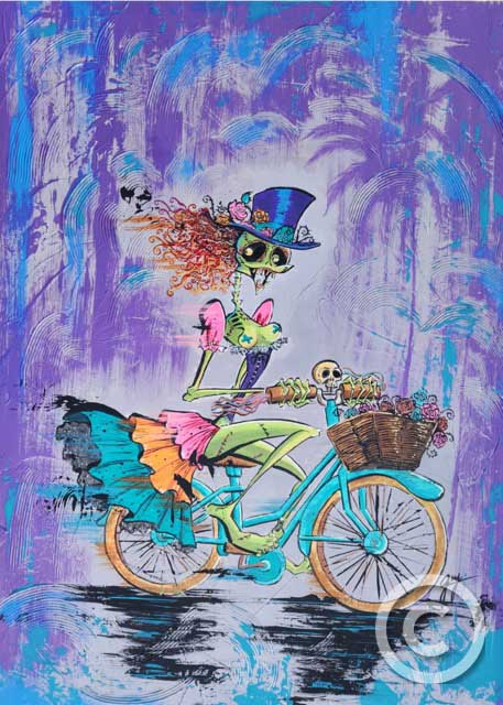Tour de Dead - Florida Collection by Guy Vasilovich at Ocean Blue Galleries