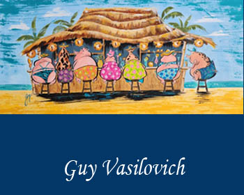Art by Guy Vasilovich at Ocean Blue Galleries