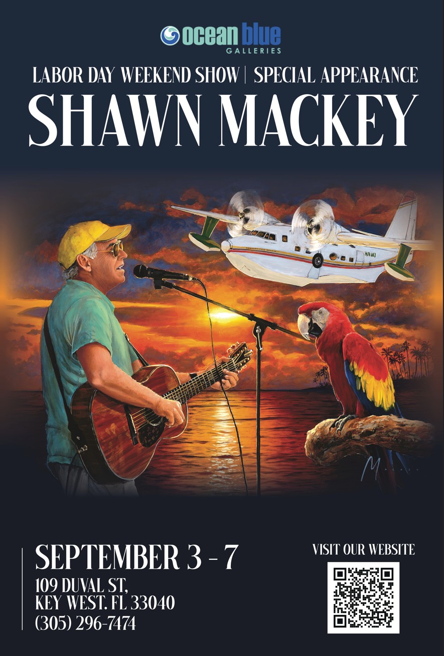 Shawn Mackey art show Key West September 2026